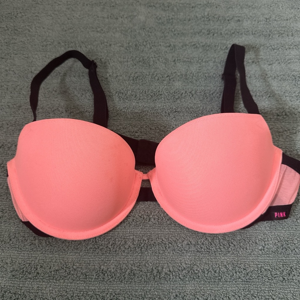 PINK Victoria's Secret Pink and Black Bra